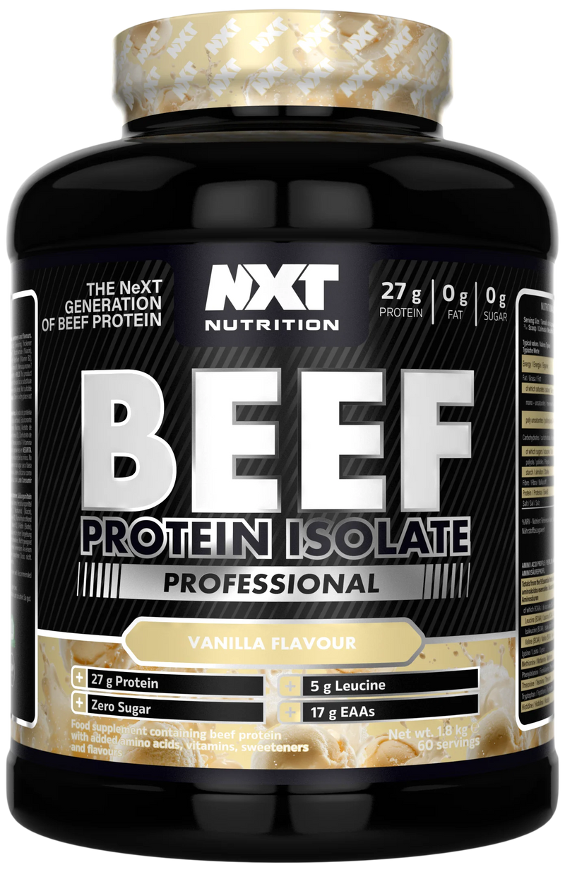 NXT Nutrition Beef Protein Isolate Professional 1.8kg