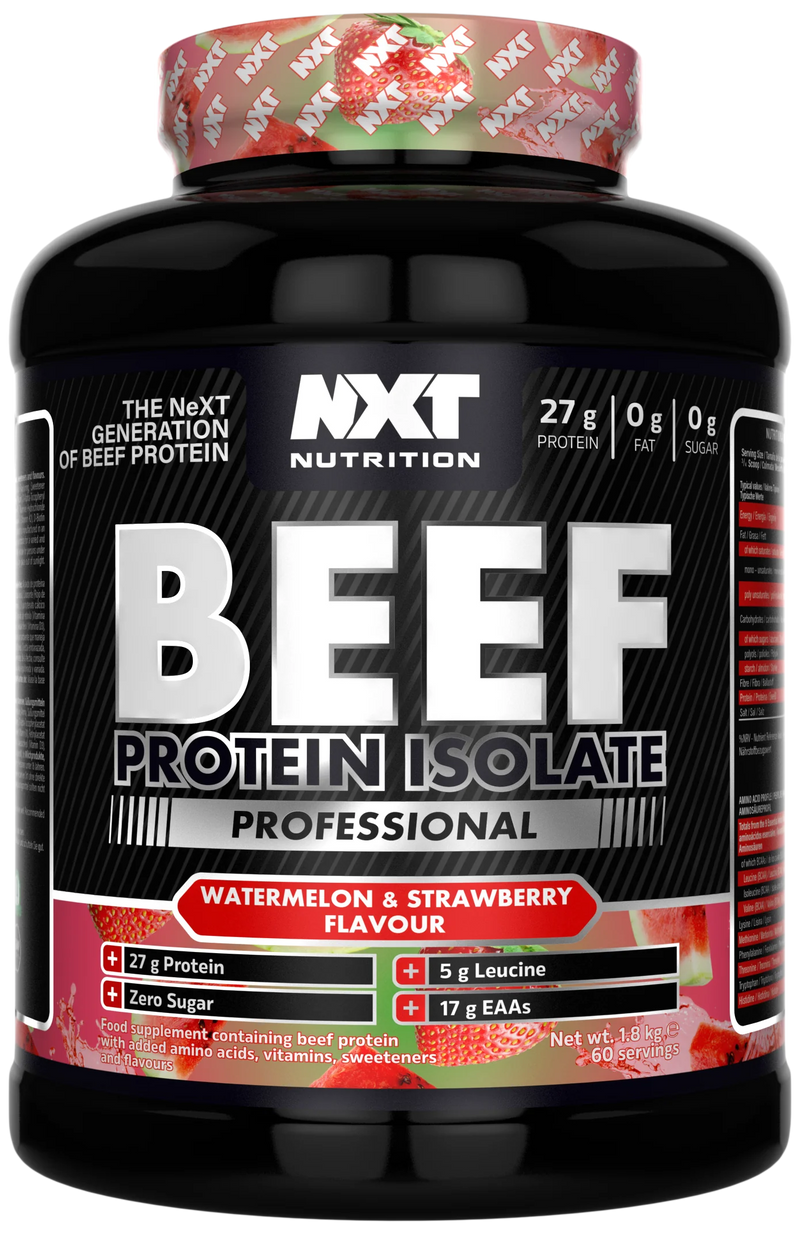 NXT Nutrition Beef Protein Isolate Professional 1.8kg