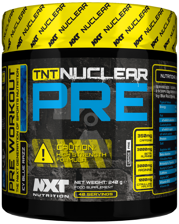 NXT Nutrition TNT Nuclear Pre-Workout 240g