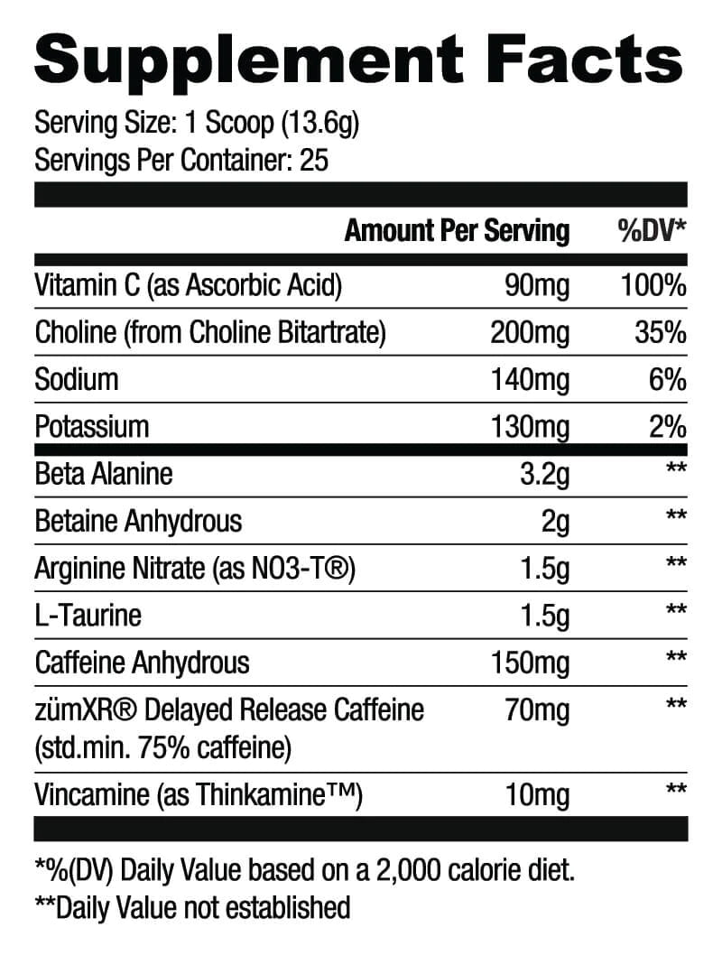 RYSE Element Pre-Workout 340g